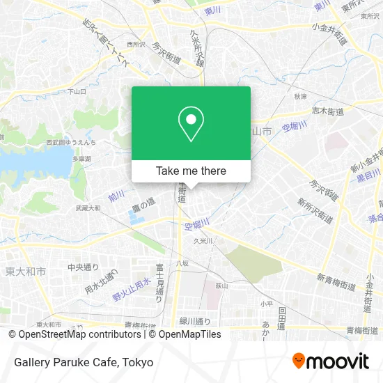 Gallery Paruke Cafe map