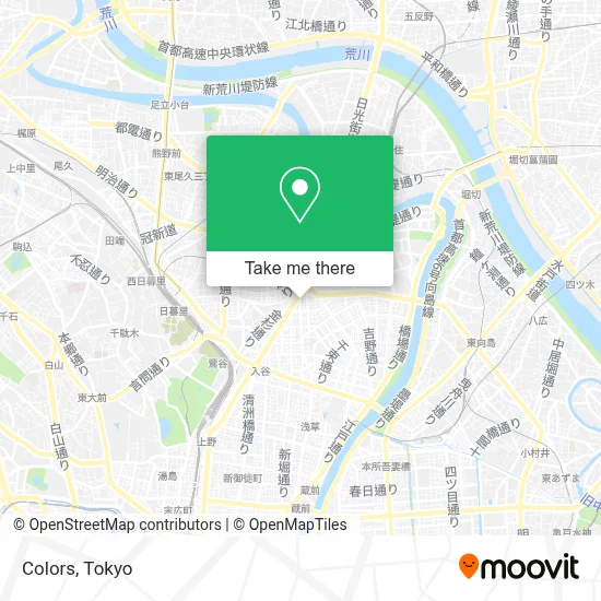 Colors map
