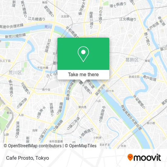Cafe Prosto map