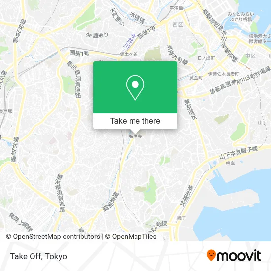 Take Off map