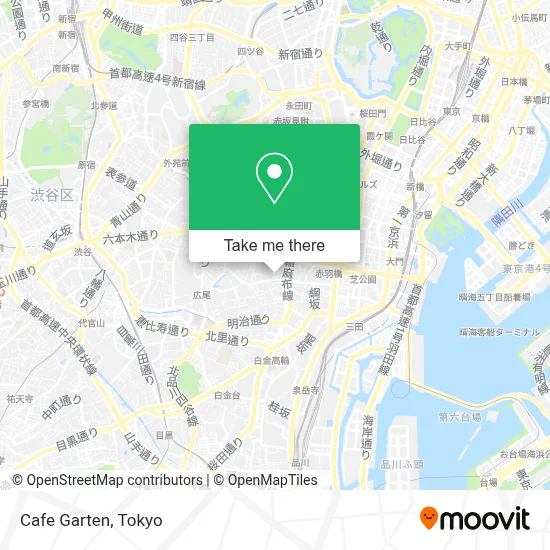Cafe Garten map