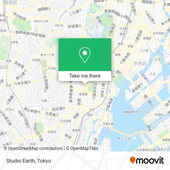 Studio Earth map