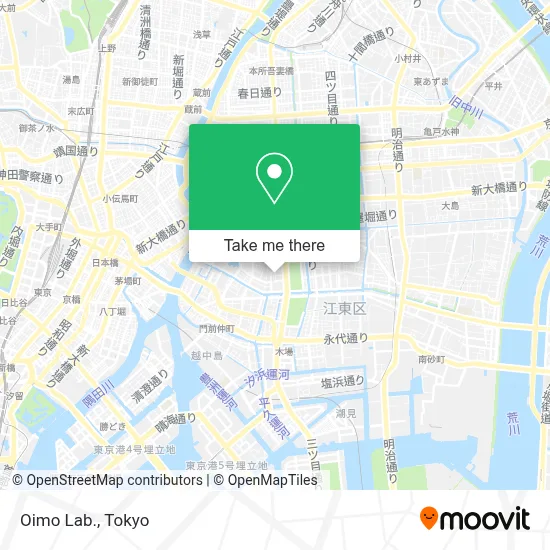 Oimo Lab. map