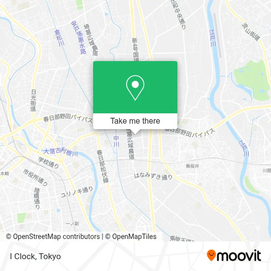 I Clock map
