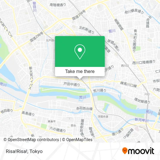 Risa!Risa! map