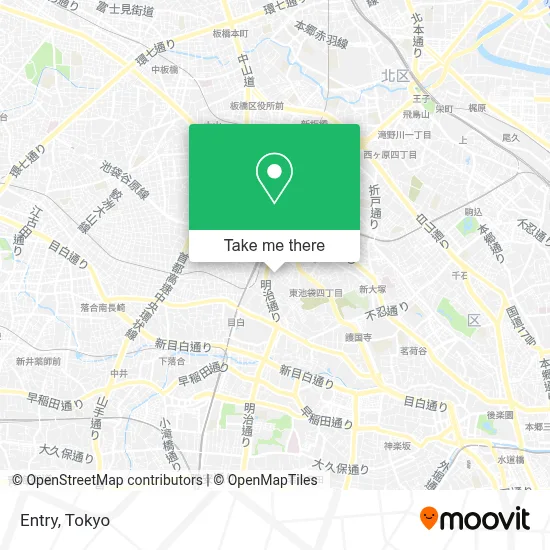 Entry map