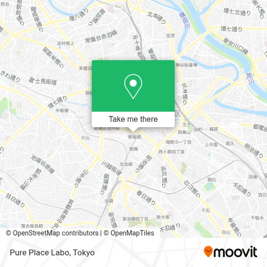 Pure Place Labo map