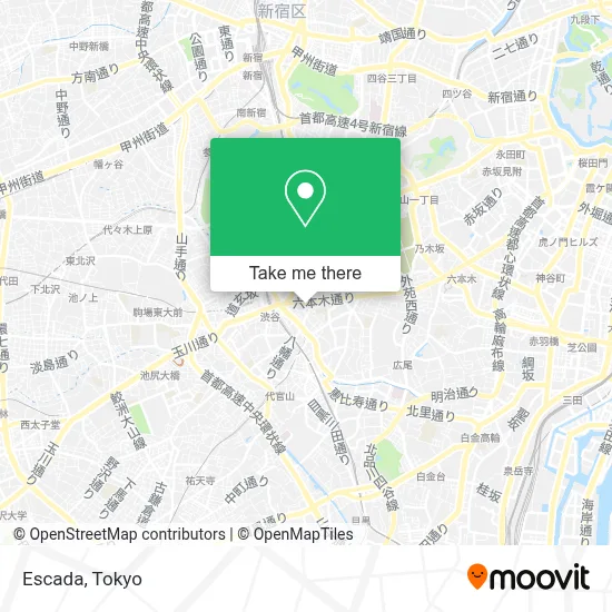 Escada map