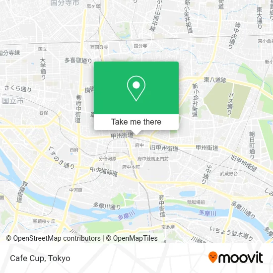 Cafe Cup map