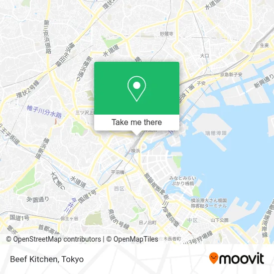 Beef Kitchen map