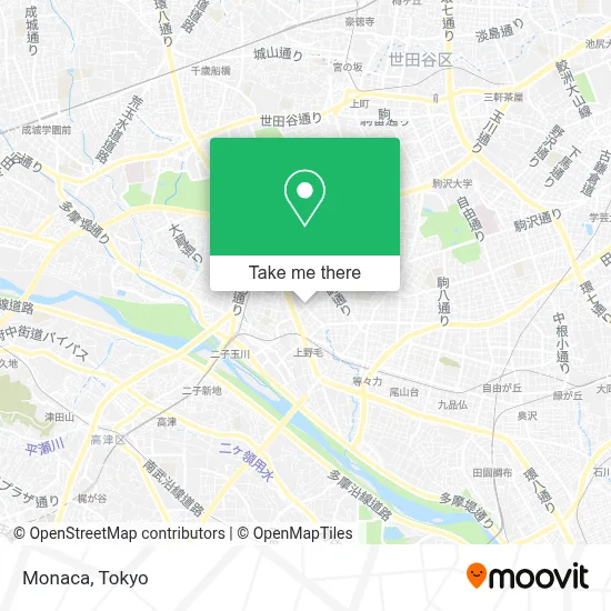 Monaca map