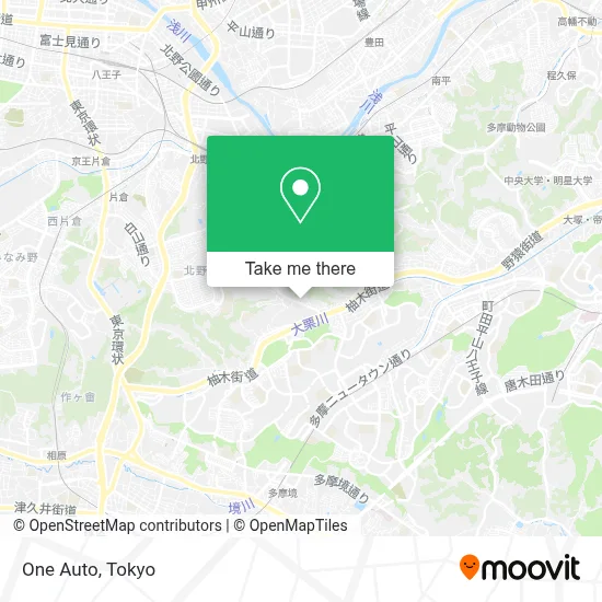 One Auto map
