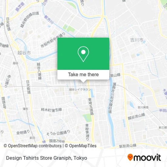 Design Tshirts Store Graniph map