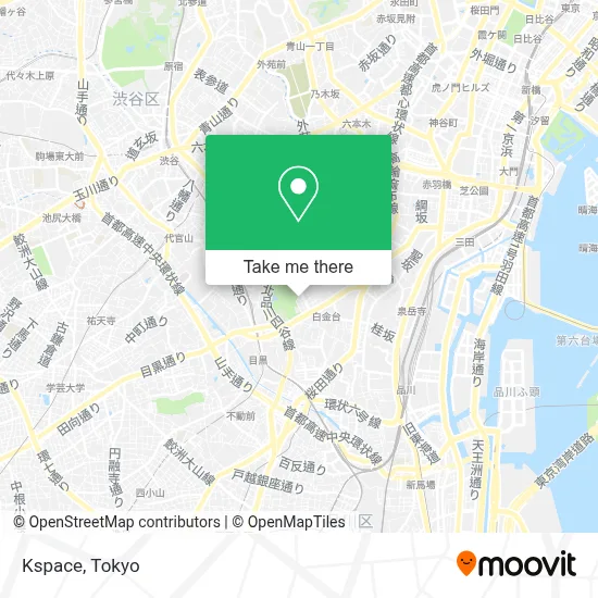 Kspace map