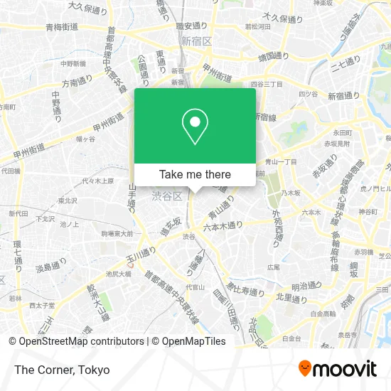 The Corner map
