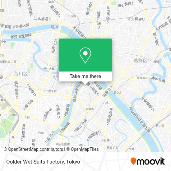 Oolder Wet Suits Factory map