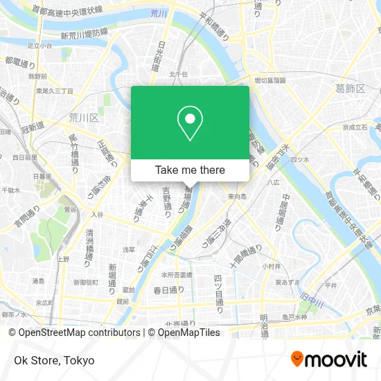 Ok Store map