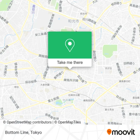 Bottom Line map