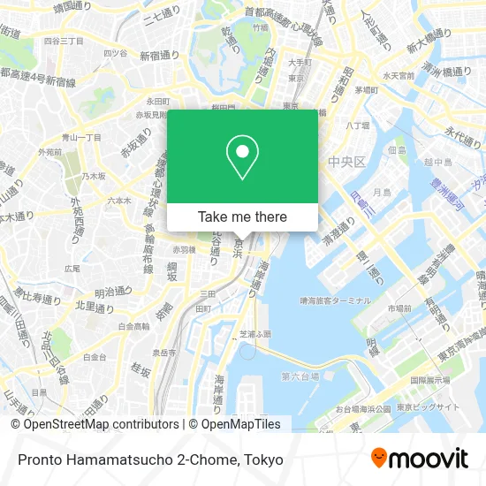 Pronto Hamamatsucho 2-Chome map