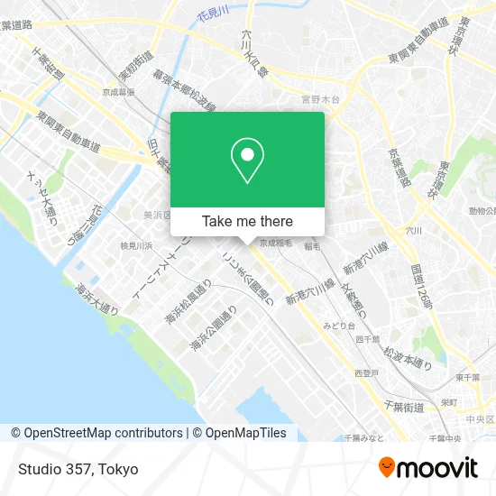 Studio 357 map