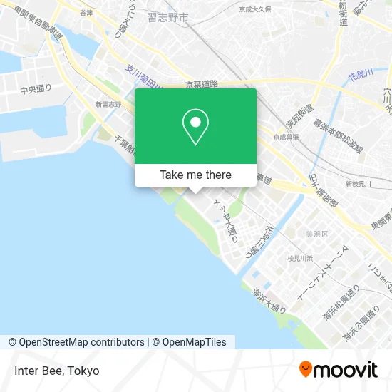 Inter Bee map