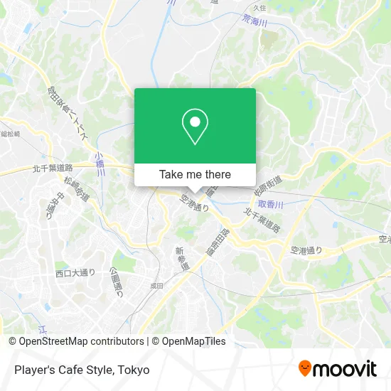 Player's Cafe Style map