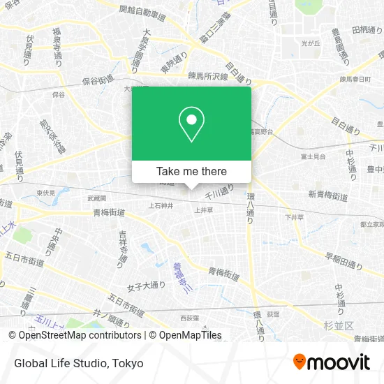 Global Life Studio map