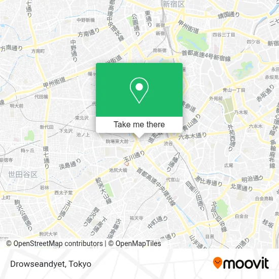 Drowseandyet map
