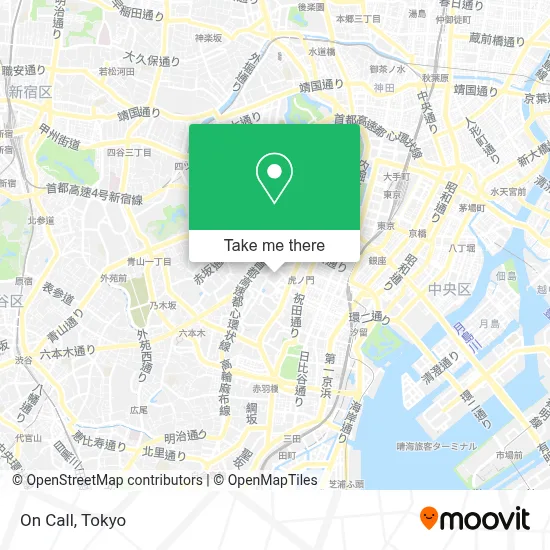 On Call map