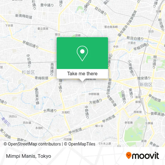 Mimpi Manis map