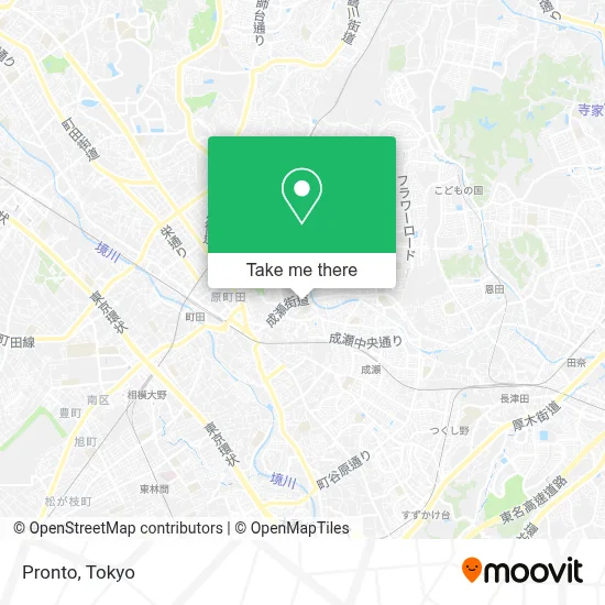 Pronto map