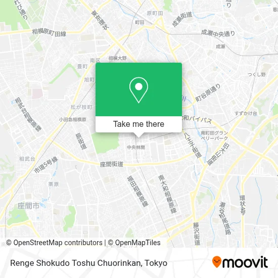 Renge Shokudo Toshu Chuorinkan map