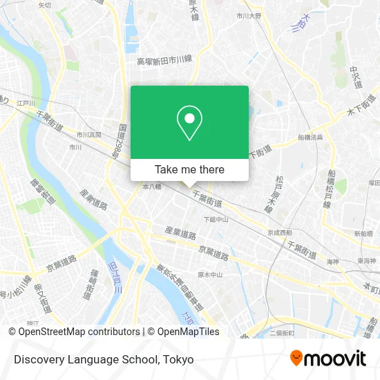 Discovery Language School map