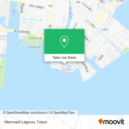Mermaid Lagoon map