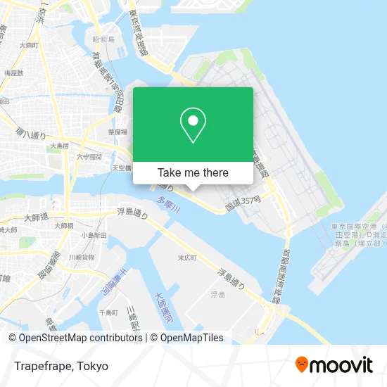 Trapefrape map