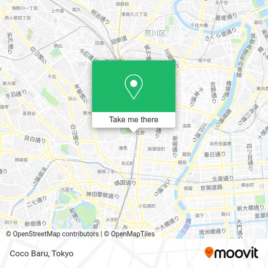 Coco Baru map