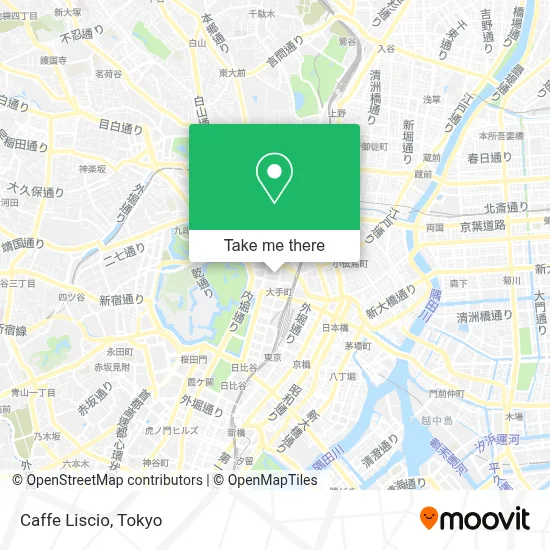 Caffe Liscio map