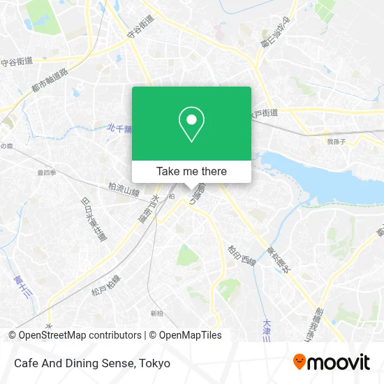 Cafe And Dining Sense map