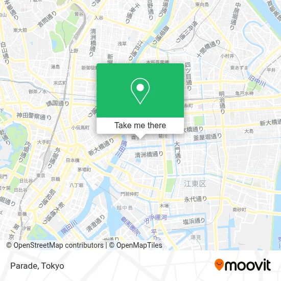 Parade map