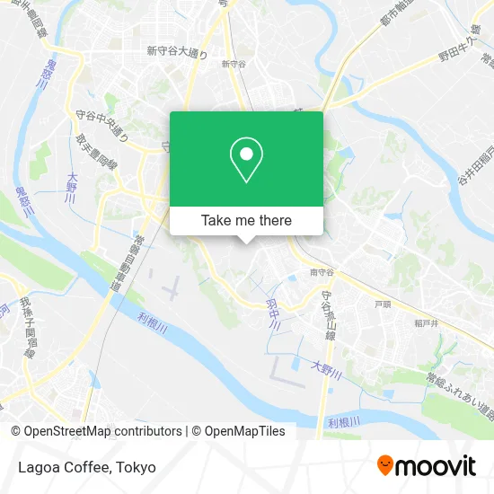 Lagoa Coffee map