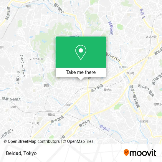 Beldad map