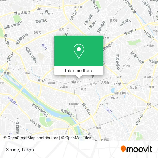 Sense map
