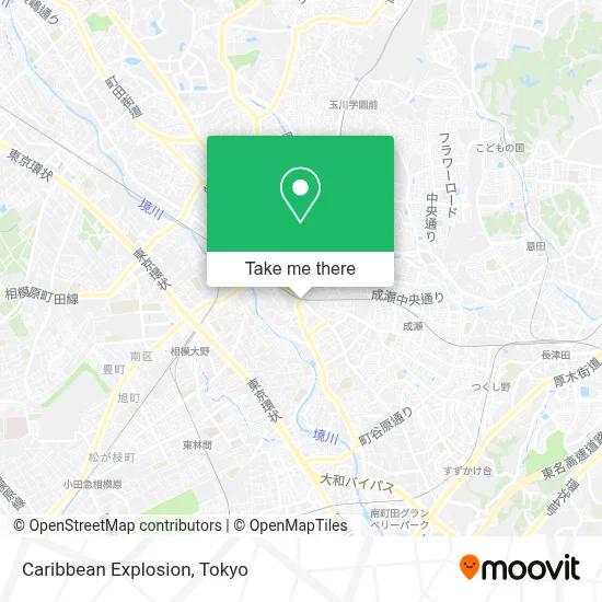 Caribbean Explosion map