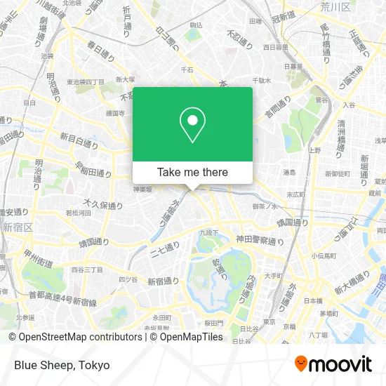 Blue Sheep map