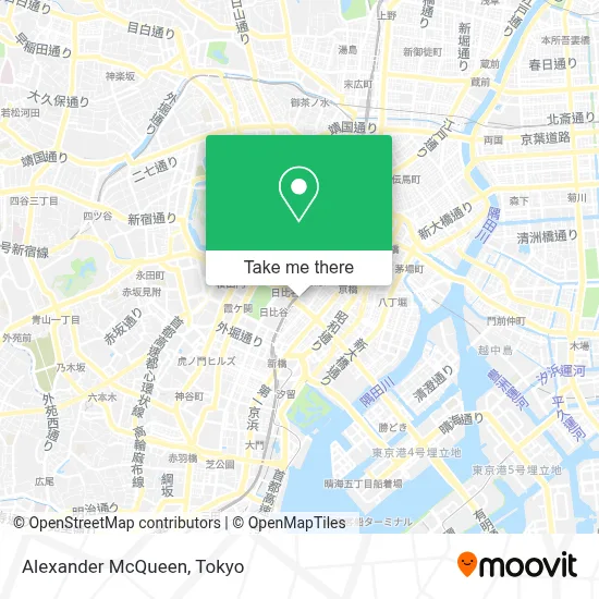 Alexander McQueen map