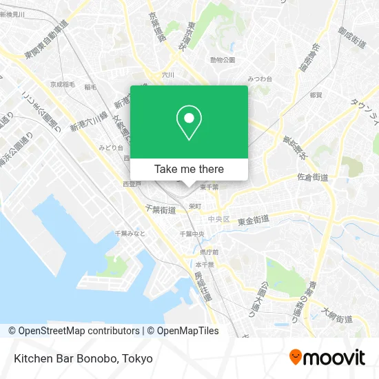 Kitchen Bar Bonobo map