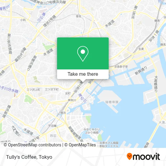 Tully's Coffee map
