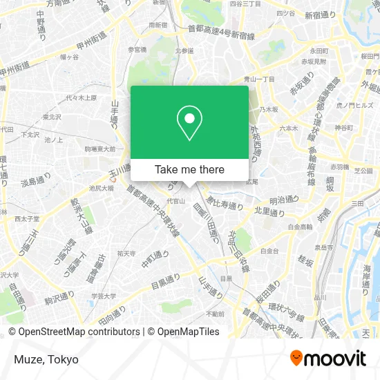 Muze map