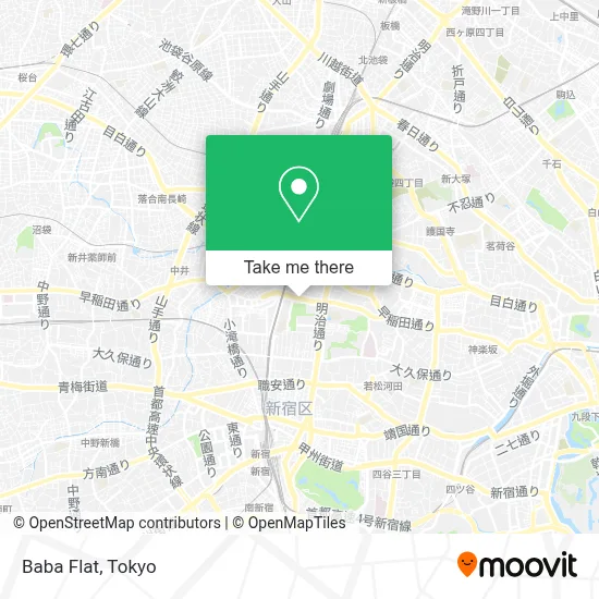 Baba Flat map