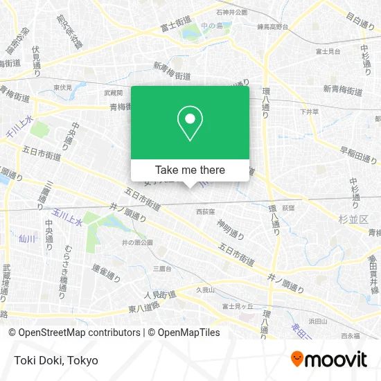 Toki Doki map